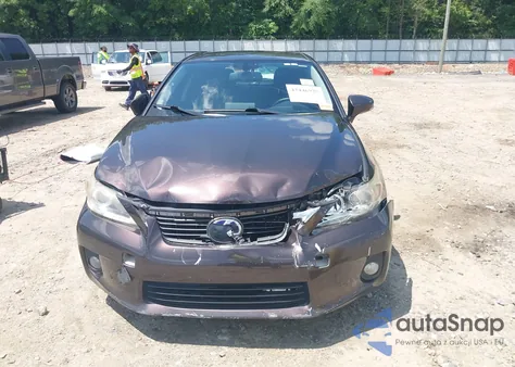 2012 Lexus Ct 200H Premium из США, поврежденный, VIN JTHKD5BH8C2063593